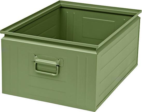 Actual product image kaiserkraft Stacking box made of sheet steel