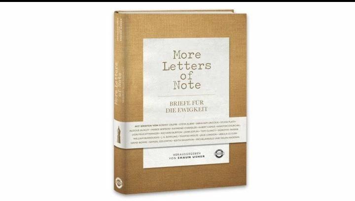 Produktbild More Letters of Note (Deutsch, Shaun Usher, 2016)