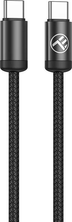 Actual product image Tellur Minimalist USB-C to USB-C cable, 240W,2m, black (2 m, 240 W)
