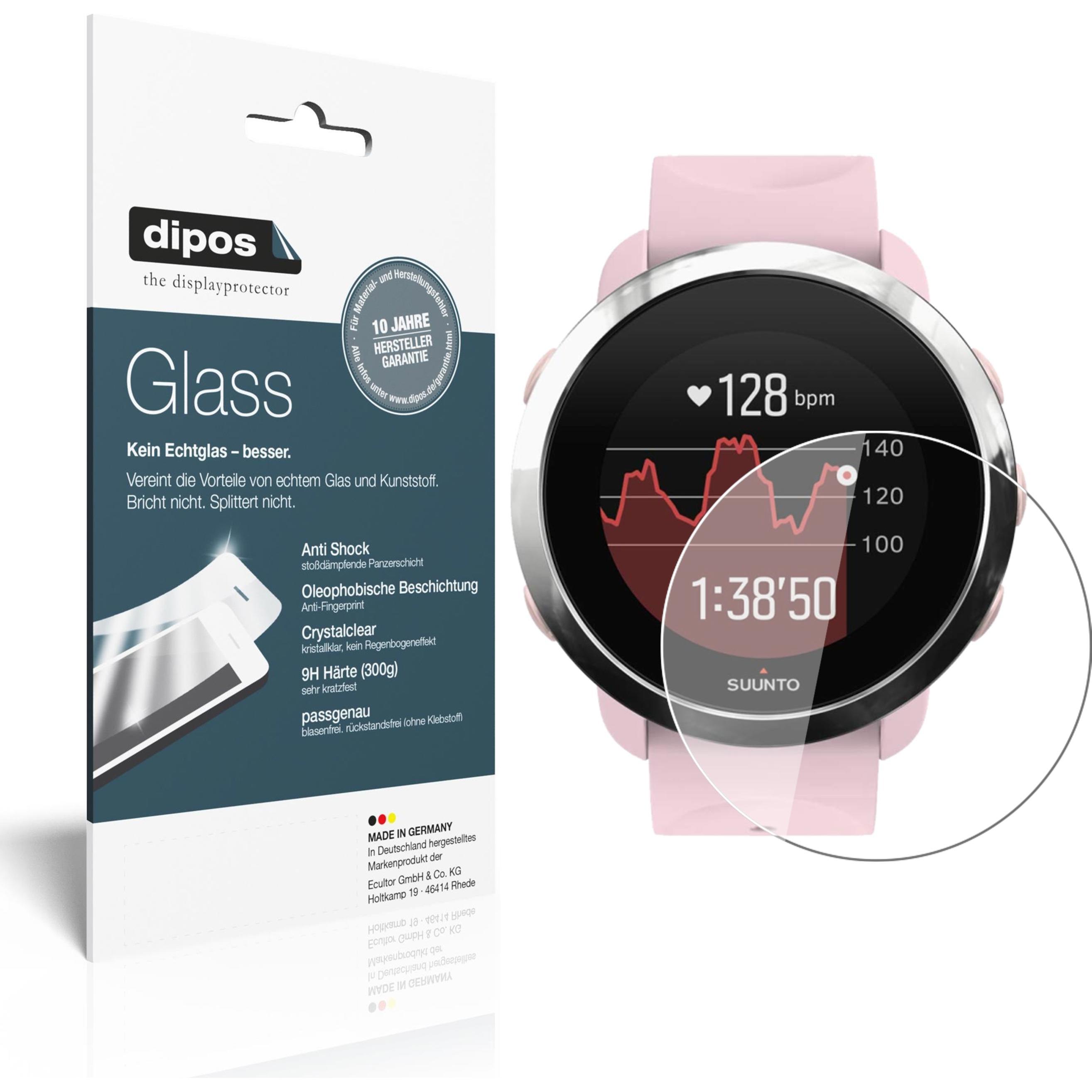 Dipos Displayschutz Anti-Shock, Smartwatch Schutzfolie, Transparent