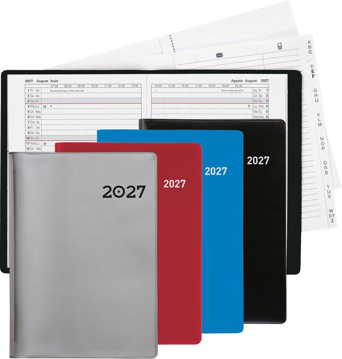 Produktbild Biella Planer Glasgow (10 x 13,9 cm, 1 Monat / 2 Seiten)