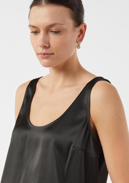 Immagine prodotto Comma Bluse Satintop mit tiefem Ausschnitt (46)