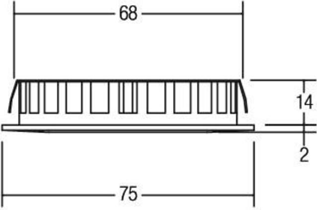Produktbild Brumberg LED-Einbauleuchte (375 lm)