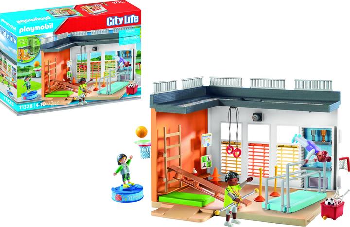 Image du produit Playmobil Extension du gymnase (71328, Playmobil City Life)