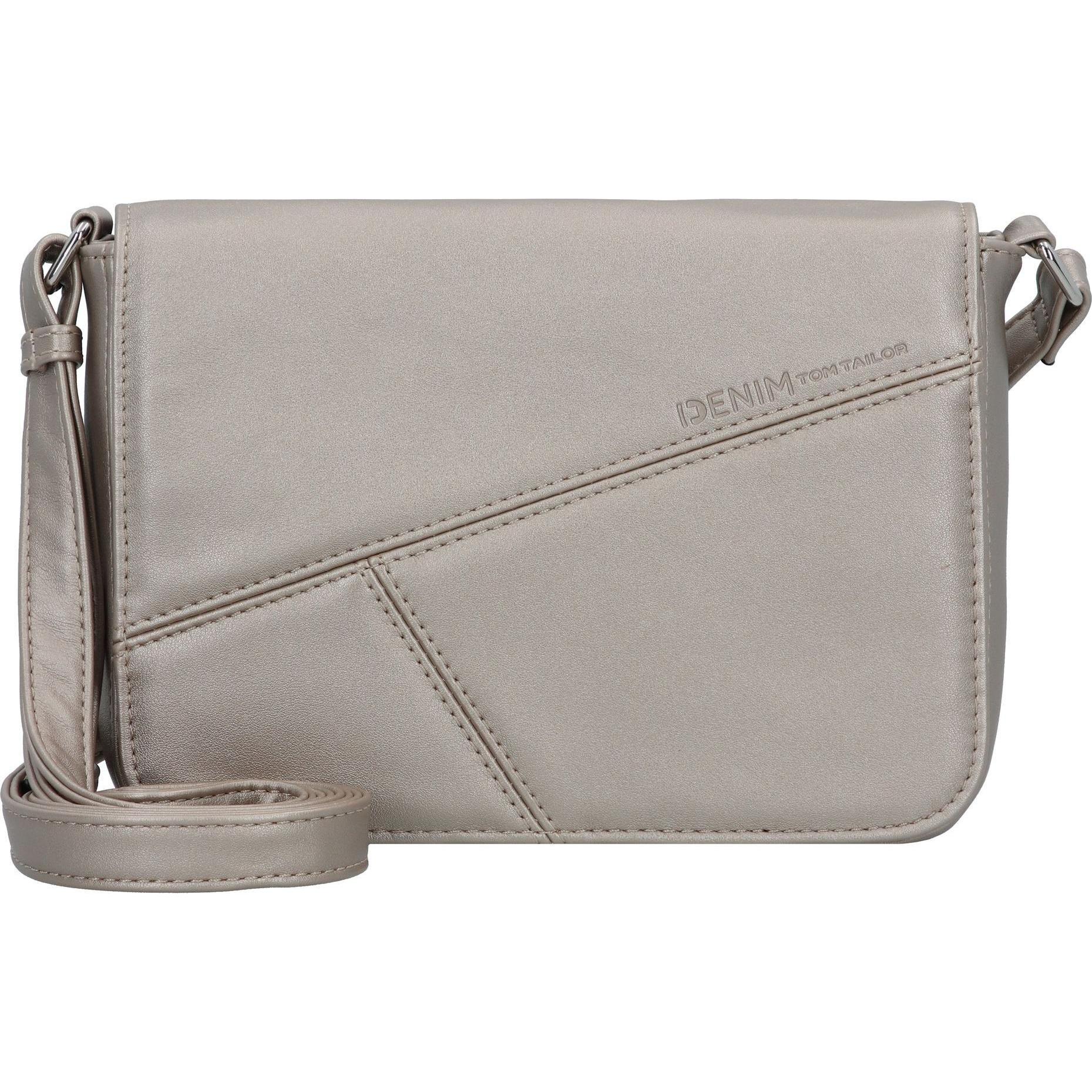 Tom Tailor, Handtasche, Milla Umhängetasche 22 cm, Silber