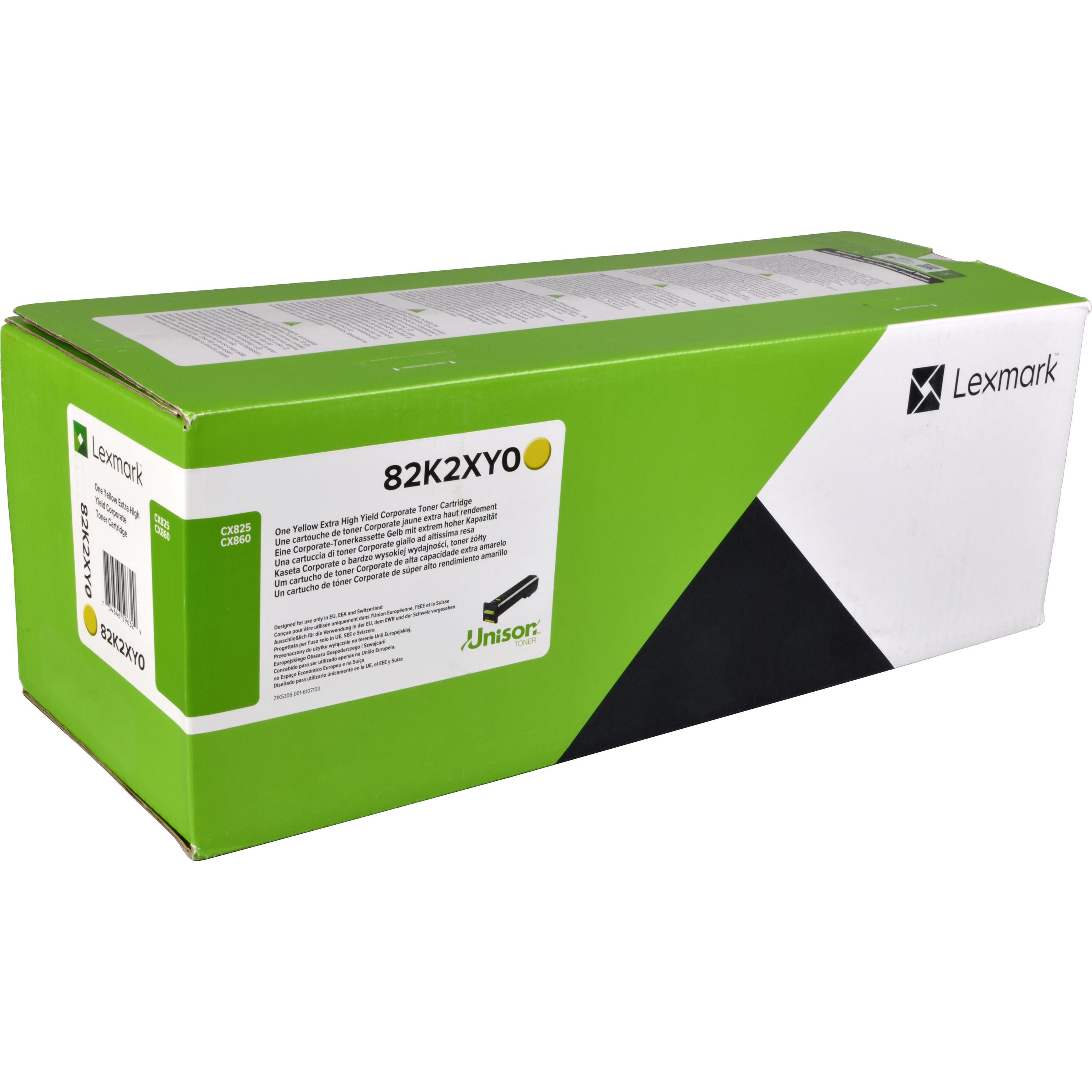 Thumbnail - Lexmark, Toner, 82k2xy0 (Y)