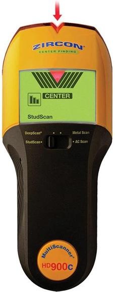Actual product image Elma Instruments Zircon HD900C Multiscanner Height and Tape Measure Finder - With Auto Correction and Sp