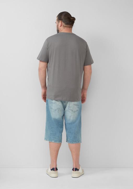 Produktbild S.Oliver T-Shirt Baumwoll-T-Shirt mit Crewneck und Artwork (XXL)