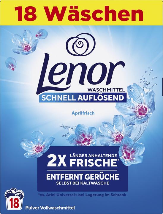 Image du produit Lenor Aprilfrisch (18 Cycles de lavage, Lessive en poudre)