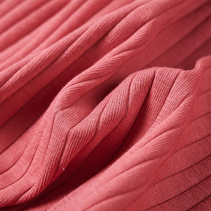 Produktbild vidaXL Kinder-Langarmshirt Altrosa 104,Material: 95 % Baumwolle. 5