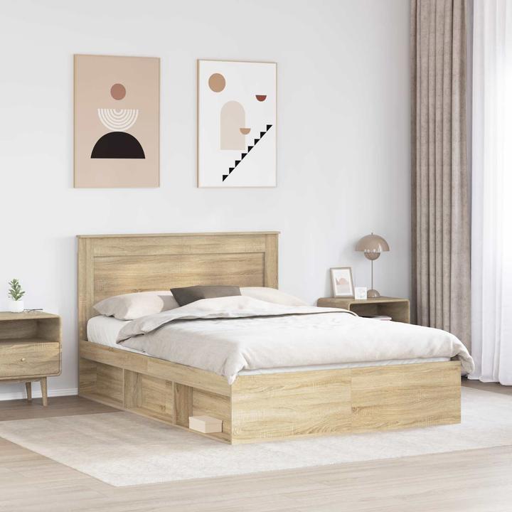 Image du produit vidaXL Moderner Bettrahmen (140 x 200 cm)