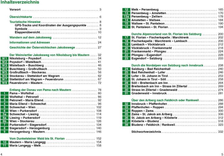 Nährwerte und Zutaten Jakobswege Österreich (Deutsch, Johanna Stöckl, 2022)