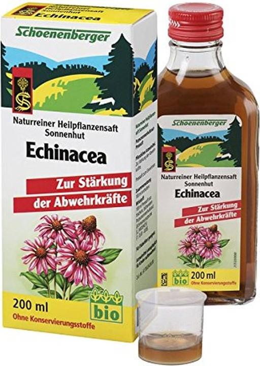 Actual product image Schönenberger Echinacea natural plant juice coneflower, 200 ml solution