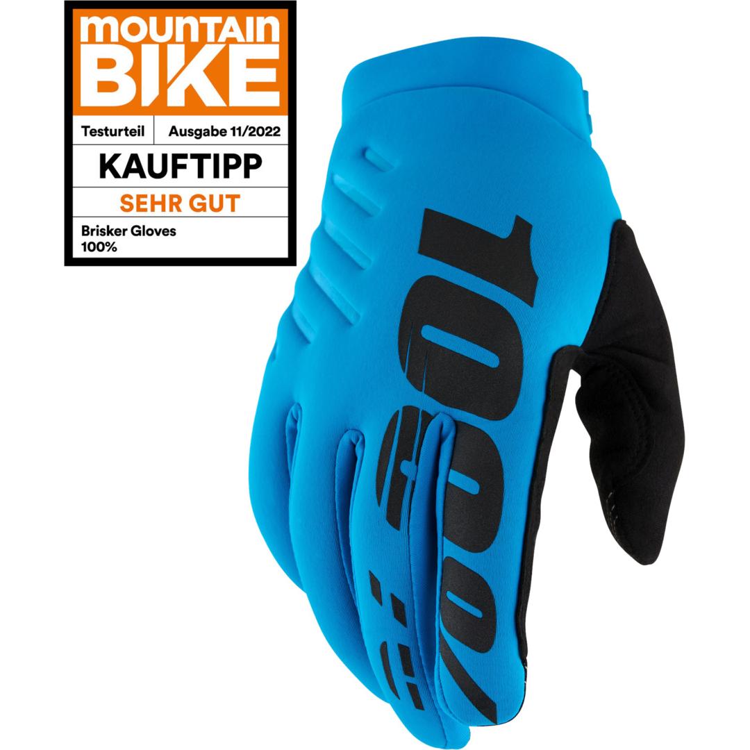 100%, Herren, Handschuhe, Gloves Brisker, Türkis, (XL)