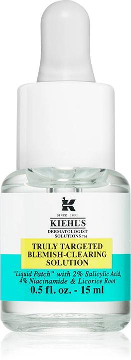 Actual product image Kiehl's Acne Clearing Solution 15 ml (Facial cleansing wipes, 65 g)
