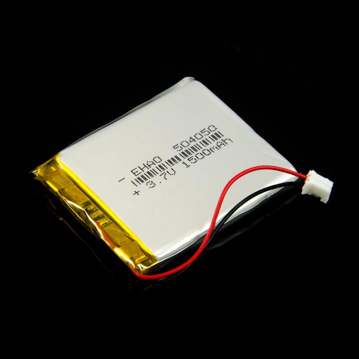 Actual product image Purecrea LiPo battery 1500mAh JST 2.0 / Lithium Ion Polymer