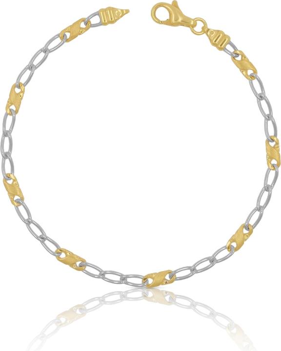 Immagine prodotto Muau Catena di 8 (19 cm, 18K 750, Oro)