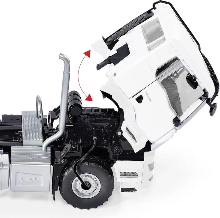 Produktbild Wiking 0776 52 Spur 1 MAN TGS 2-Achs-Zugmaschine Ackerdiesel weiss
