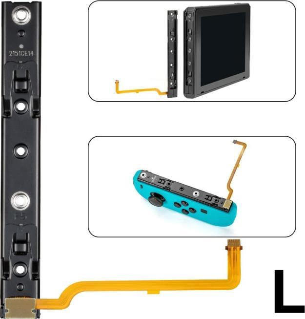 Immagine prodotto Ueli Express Connettore di ricarica per Nintendo Switch Joy-Con con guida di ricambio (Switch)