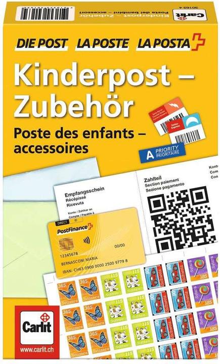 Actual product image Carlit Children's Post accessories (German, English, French)