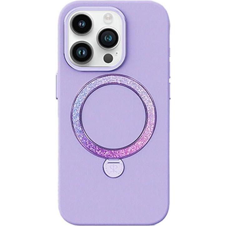 Thumbnail - Joyroom PN-15L4 Case Dancing Circle for iPhone 15 Pro Max (blue) (Apple iPhone 15 Pro Max), Smartphone Hülle, Violett