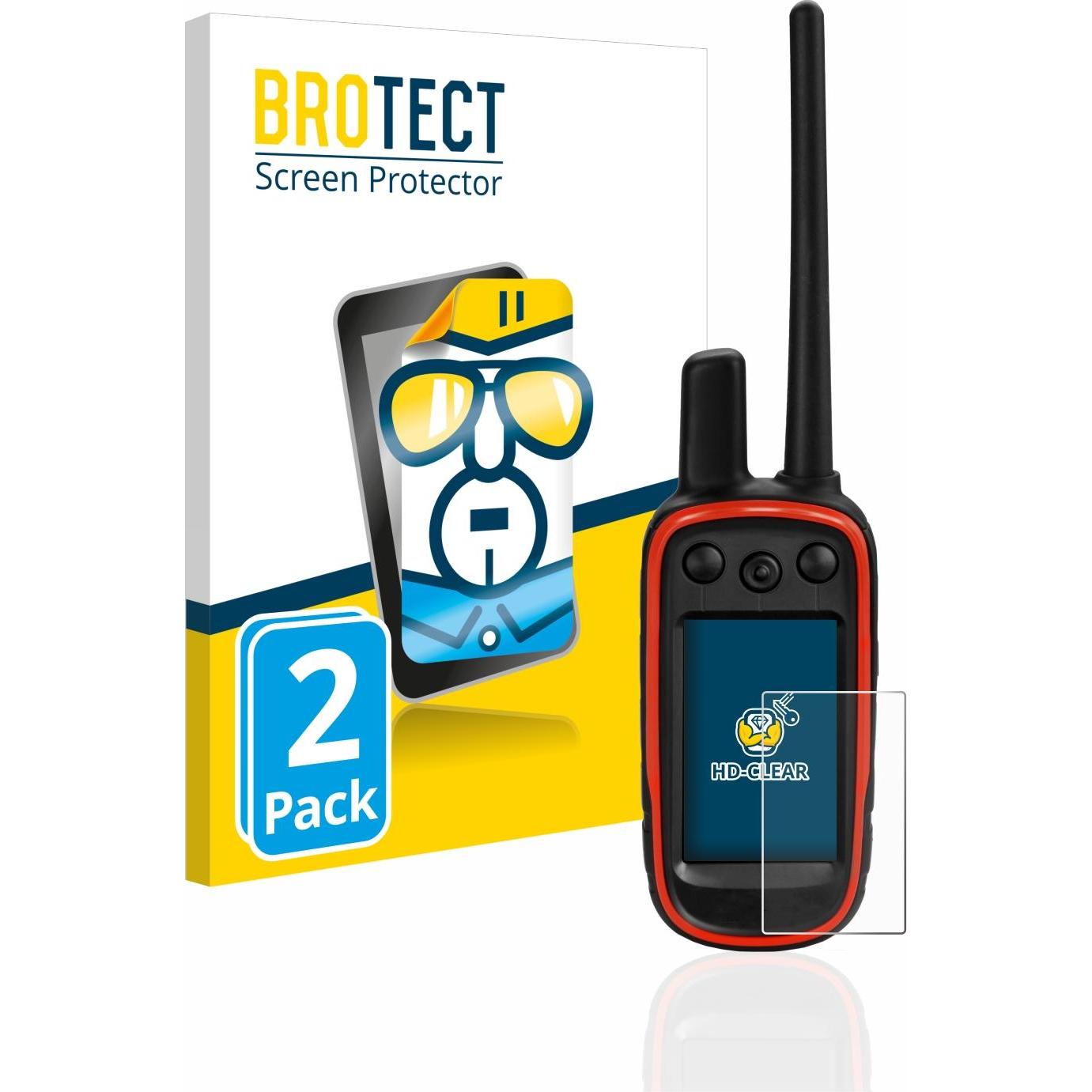 BROTECT Schutzfolie Displayschutz Klar (2 Stück, Alpha 100), Tablet Schutzfolie