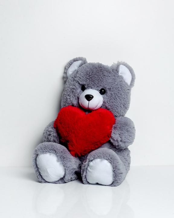 Immagine prodotto Go Gift Orsacchiotto Franchi 50 cm grigio (50 cm)
