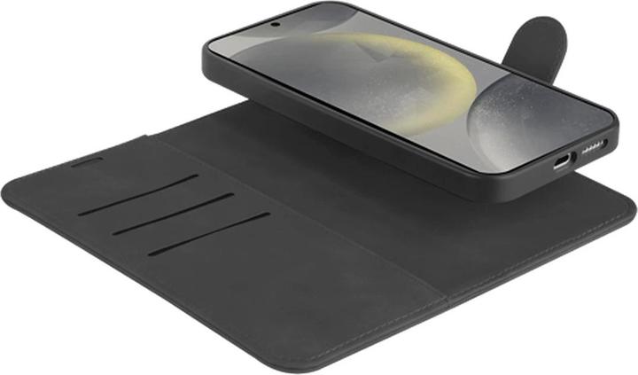 Image du produit Just in Case Uitneembare Pu-Leather Book Housse Noir (Samsung Galaxy S24)