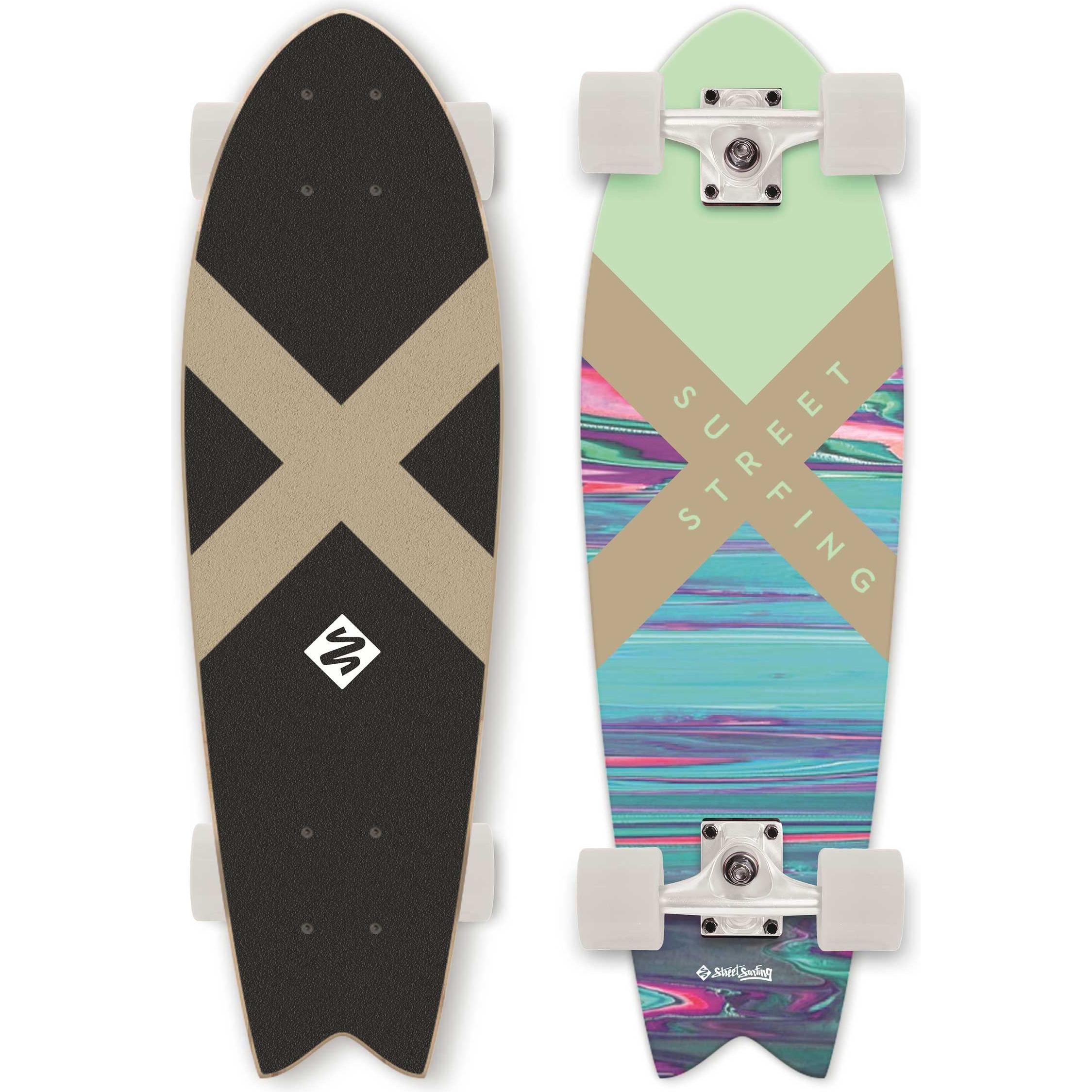 Streetsurfing, Skateboard