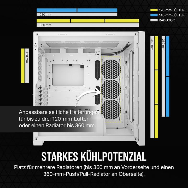 Immagine prodotto Corsair Airflow Core 5000D (ATX, E-ATX, mATX, Mini-ITX)