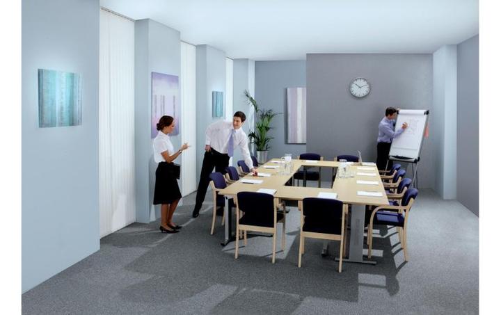 Image du produit Nobo Tableau de conférence Shark (100 x 100 cm)