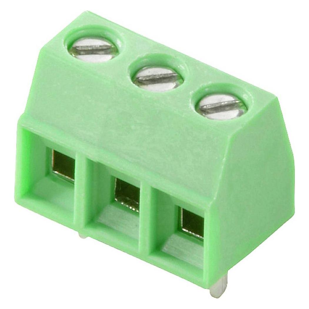 Weidmüller 2650430000 Schroefklemmenblok 1 mm² Aantal polen (aantal) 2 Groen 1000 st., Kabels + Stekkers, Groen
