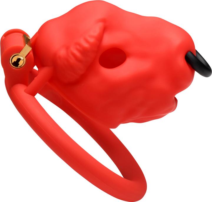 Produktbild XR Brands Bull - Chastity Cage - Red