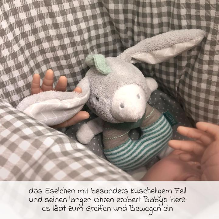 Produktbild Fehn Rasseln & Greiflinge Ring-Greifling mit Rassel - Esel