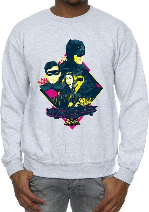 Produktbild Batman TV Serie Charakter Pop Art Baumwolle Sweatshirt (XXL)