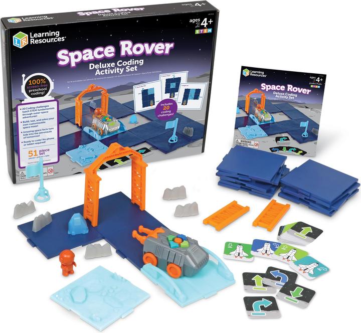 Actual product image Learning Resources Space Rover Deluxe Coding Activity Set