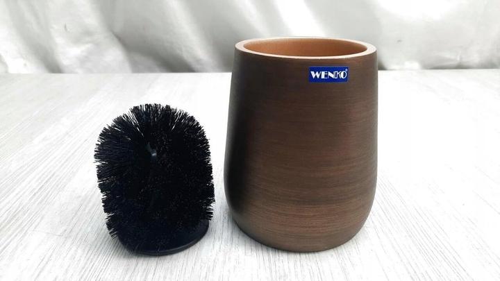 Actual product image Wenko WC set Palena bronze