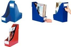 Produktbild Leitz Trennwand für Stehsammler extrabreit 2425, rauchtopas zum Unterteilen von Dokumtenten (A4)