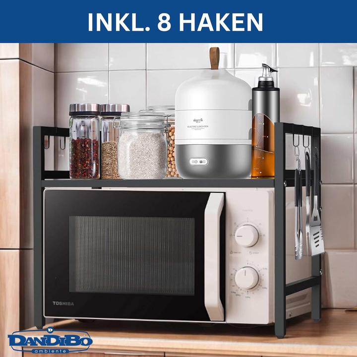 Actual product image DanDiBo Microwave shelf