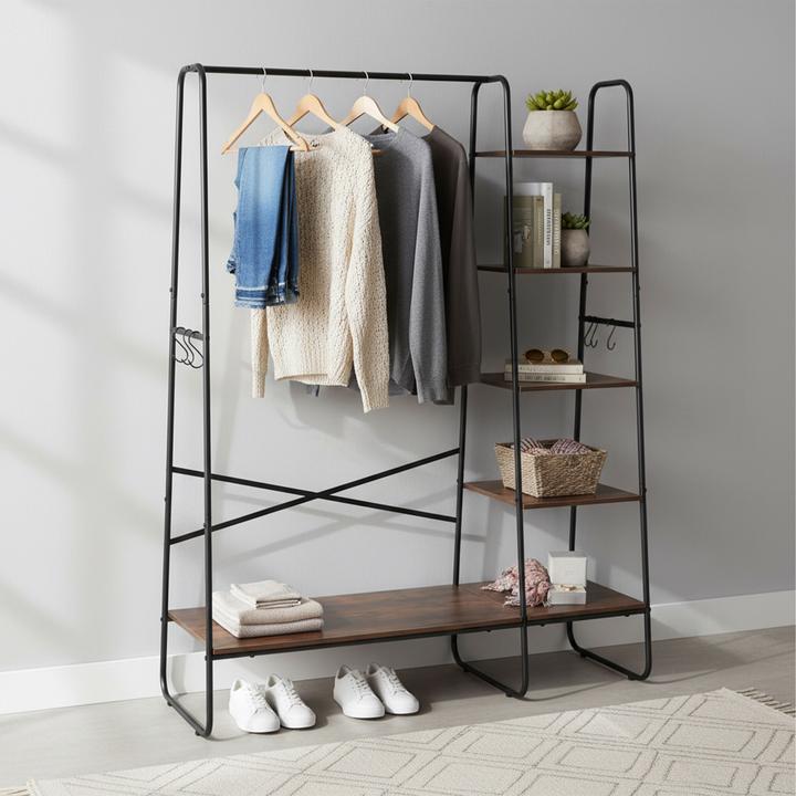 Actual product image Relaxdays coat rack