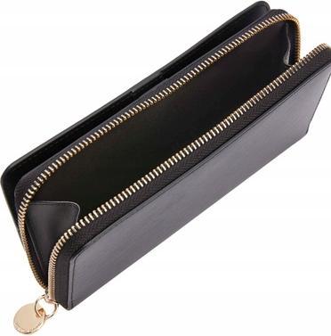 Image du produit Tommy Hilfiger TH Chic Large Portefeuille Zip Around Noir