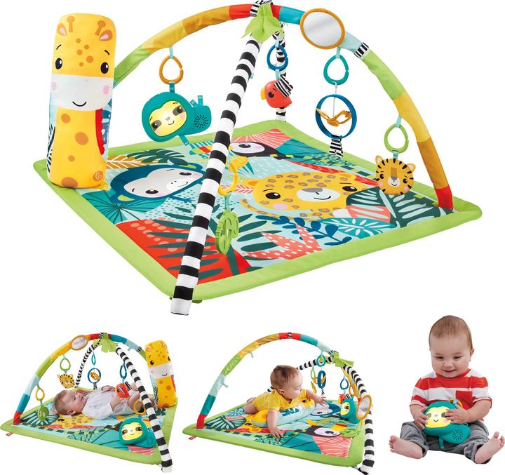 Immagine prodotto Fisher-Price 3-in-1 Rainforest Sensory Gym