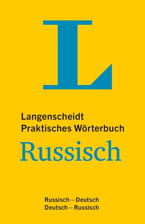 Energy Label Langenscheidt Praktisches Wörterbuch Russisch (German, Russian, 2023)