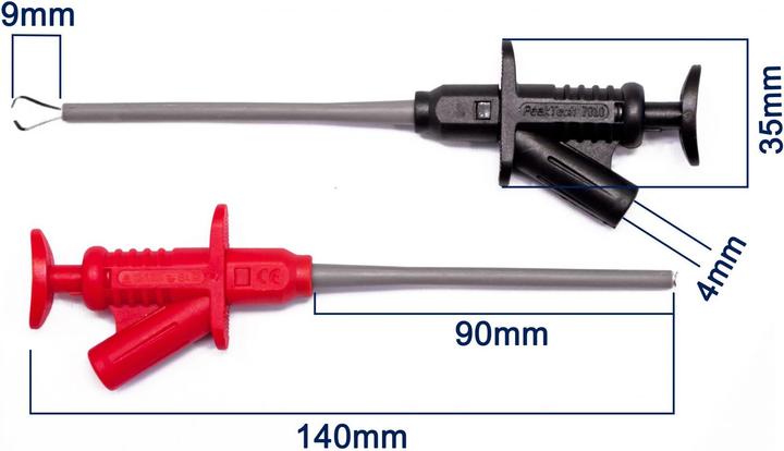 Actual product image Peaktech P 7010 Tap-off terminal (Microphone Clip)