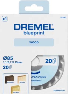 Productafbeelding Dremel Holz Kreissägeblatt 85mm CS500 2608846431​ Kreissägeblatt 1 St.