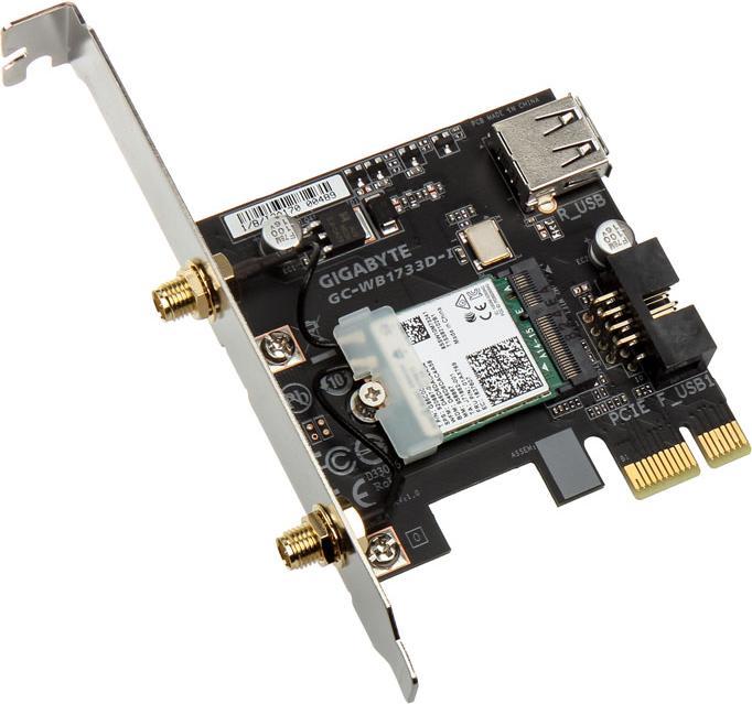 Immagine prodotto Gigabyte GC-WB1733D-I (Mini PCI Express)