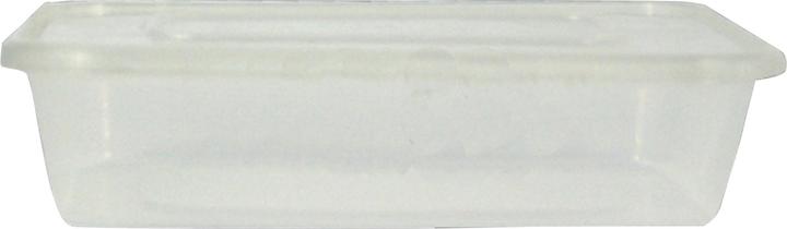 Actual product image UDL Rectangular Plastic Takeaway Food Containers (Pack Of 5)