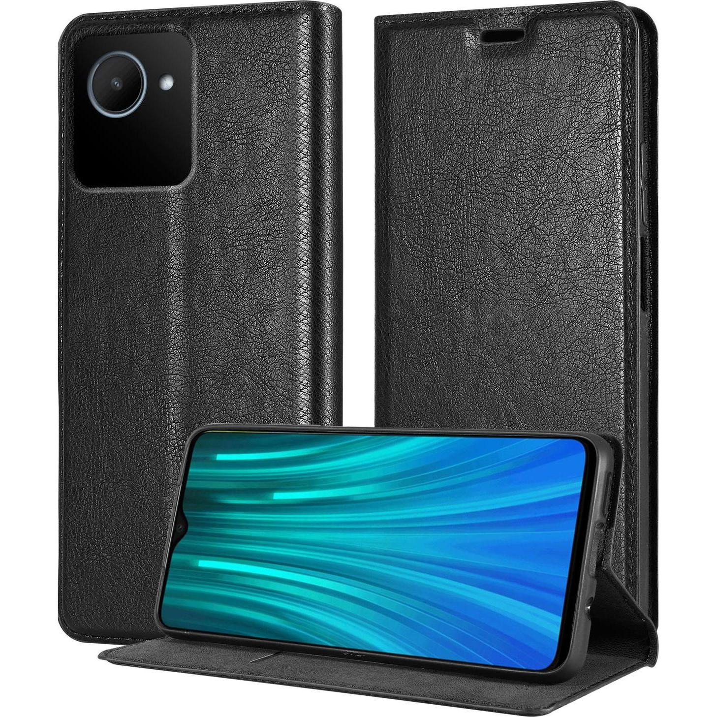 Cadorabo Invisible Book Hülle für Realme C30 / Narzo 50i PRIME mit Magnet (Realme Narzo 50i Prime, Realme C30), Smartpho...