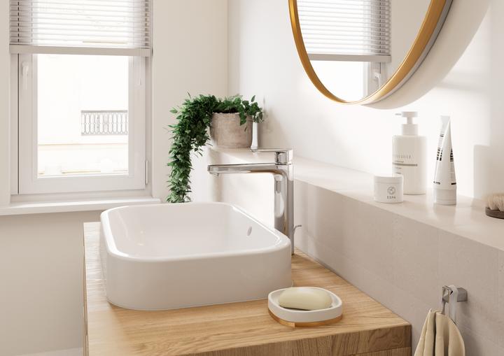Actual product image hansgrohe Vernis Blend single-lever washbasin mixer 190 with pop-up waste