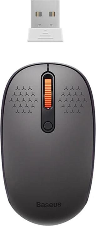 Baseus Wireless Mouse F01B Tri-Mode 2.4 G BT 5.0 1600 DPI (frosty grey) (Wireless)